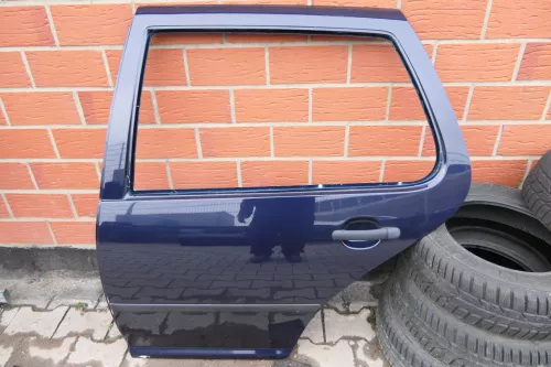 VW Golf 4 Limousine Tür hinten links blau LC5H (KEINkombi)