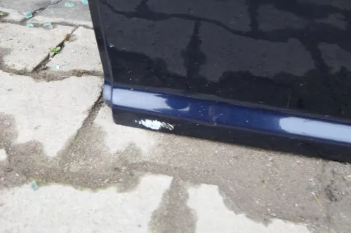 VW Golf 4 Limousine Tür hinten links blau LC5H (KEINkombi) (110547)