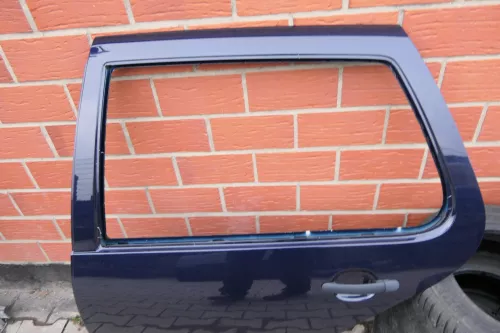 VW Golf 4 Limousine Tür hinten links blau LC5H (KEINkombi) (110547)