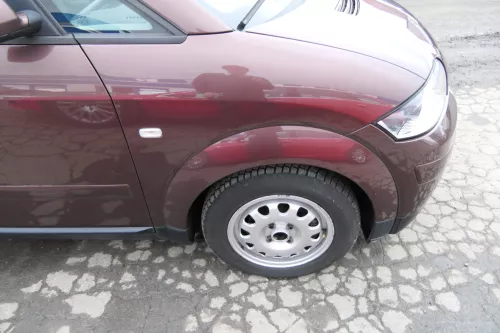 Audi A2 8Z Kotflügel vorne rechts braun rot LZ3R
