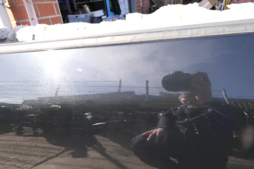 VW Lupo Arosa 6H Tür vorne links Fahrertür schwarz L041 (elektr.Fenster) Kratzer (110879)