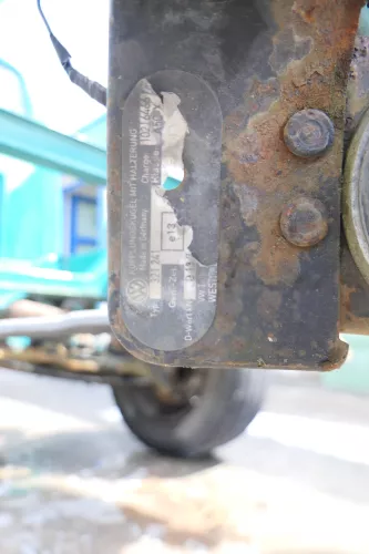 VW T5 Pritsche feste starre Anhängerkupplung mit Kabelbaum Westfalia 321 241 (110894)