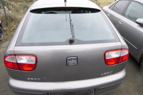 Seat Leon 1M Heckklappe Klappe hinten Kofferraumklappe LS7U grau