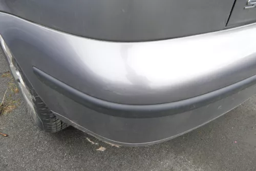 Seat Leon 1M Stoßstange Heckstoßstange hinten grau LS7U (111066)