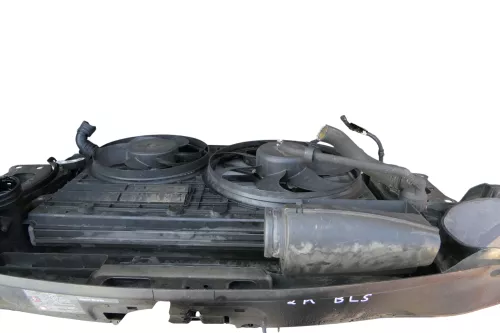 VW Touran Schloßträger mit Kühler Kondensator Ladeluftkühler Klimaanlage Lüfter (111272)