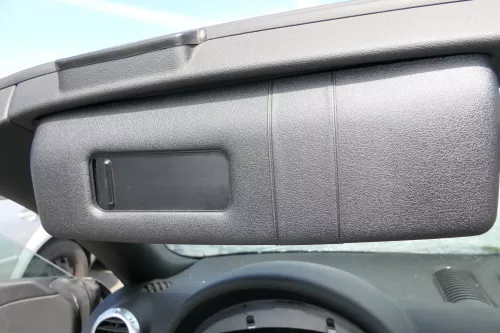 Audi TT 8N Roadster Sonnenblende vorne links schwarz