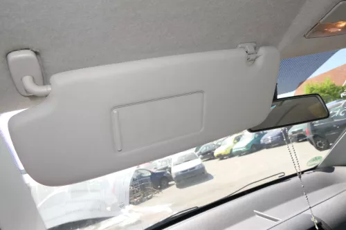 VW Fox 5Z Sonnenblenden Sonnenblende hellgrau grau links vorne 5Z0857551C