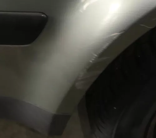 VW Passat 3BG 3B3 Limousine Stoßstange hinten Heckstoßstange grün LA6W (111410)