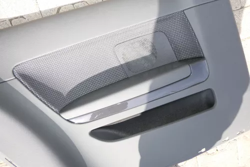 Audi A3 8P Seitenverkleidung Seite Verkleidung hinten links schwarz 2/3-Türer (111456)