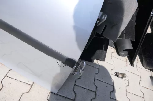 VW Golf 5 V 1K Tür Türrahmen hinten rechts 4/5-Türer silber LA7W - mit Scheibe (111554)