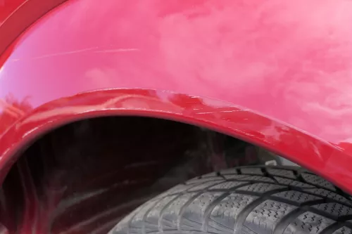 Audi A2 8Z Kotflügel vorne rechts rot LY3C (111640)