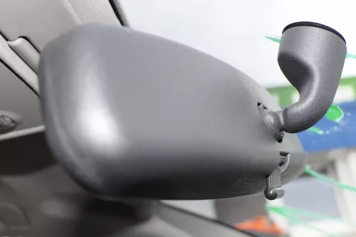 Audi A2 8Z Spiegel Innenspiegel schwarz 8E1858532AA (111666)