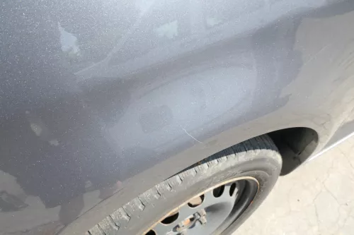 VW Touran 1T Kotflügel vorne links grau LD7X 1T0821021A ca.2003-2006 (111670)