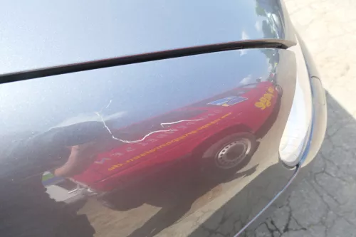 VW Touran 1T Kotflügel vorne rechts grau LD7X 1T0821022A ca.2003-2006 (111671)