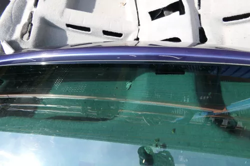 VW Sharan 7M Heckklappe Scheibe Klappe hinten ab Bj.2000 blau LB5N (111679)