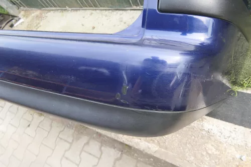 VW Sharan 7M Stoßstange Stoßfänger hinten Heckstoßstange blau LB5N ab Bj. 2000 (111696)