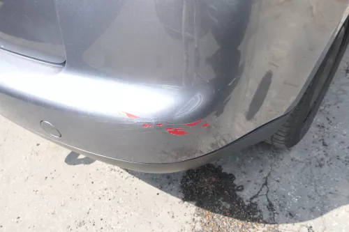 VW Touran 1T Stoßstange hinten Heckstoßstange Stoßfänger grau LD7X (111738)