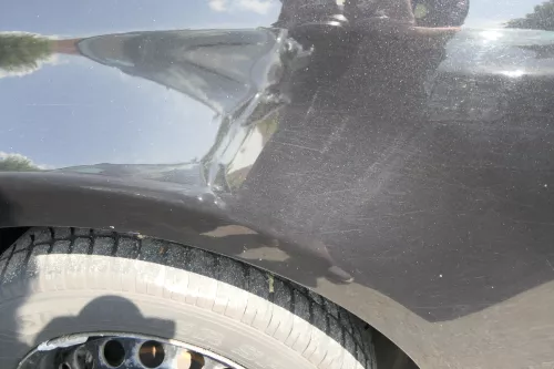 VW Touran 1T Kotflügel vorne links schwarz LC9Z 1T0821021A ca.2003-2006 Vorfacel (111762)