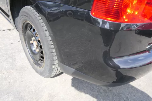 VW Touran 1T Stoßstange hinten Heckstoßstange Stoßfänger schwarz LC9Z (111770)