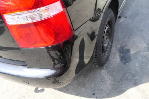 VW Touran 1T Stoßstange hinten Heckstoßstange Stoßfänger schwarz LC9Z (111770)