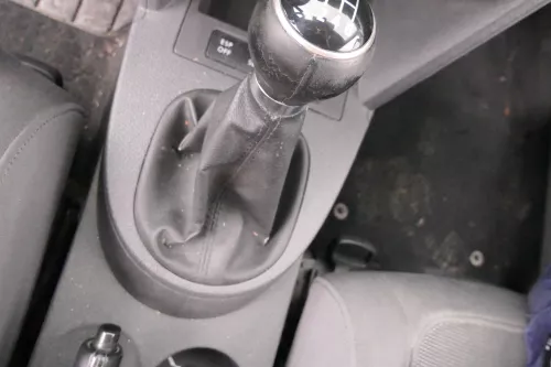 VW Touran 1T Schaltknauf Schaltsack Schaltung Schaltknüppel anthrazit/schwarz (111884)