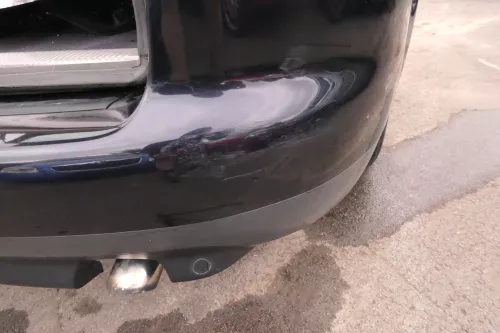 Audi A6 4B Kombi Avant Stoßstange hinten Heckstoßstange Facelift blau LZ5L (111927)