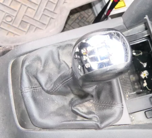 Skoda Octavia 1Z Schaltknauf Schaltsack Schaltung Schaltknauf original 6-Gang (111996)