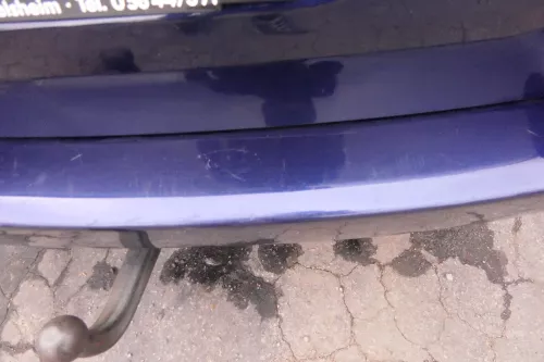 VW Passat 3BG 3B6 Kombi Stoßstange hinten Heckstoßstange Stoßfänger blau LD5Q (112037)