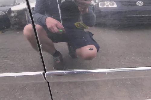 Audi A4 B6 8E Türblatt vorne rechts Beifahrertür schwarz LY9B Kombi+Limo Tür (112076)