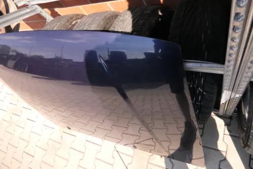 VW Polo 6N Motorhaube Klappe vorn vorne blau LN5Y (112369)