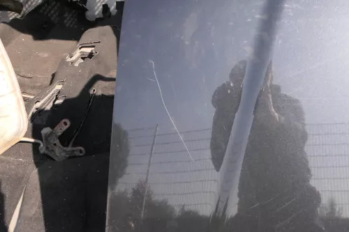 Audi A6 4B Motorhaube Klappe vorn (bis ca. Anfang 2002) schwarz LZ9W (112574)