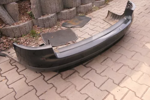 Audi A6 4B Kombi Avant Stoßstange hinten Heckstoßstange Facelift schwar LZ9W PDC