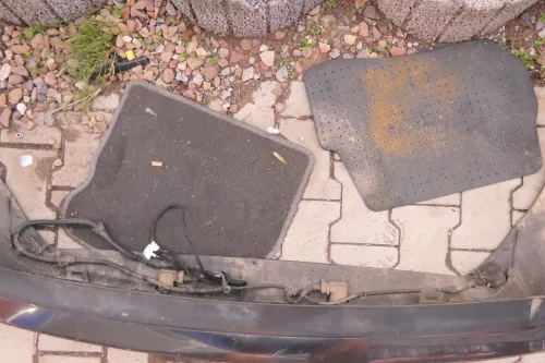 Audi A6 4B Kombi Avant Stoßstange hinten Heckstoßstange Facelift schwar LZ9W PDC (112591)