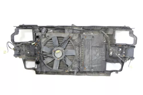 VW Polo 6N Schloßträger Halter mit Kühler Scheinwerfer Lüfter (112875)