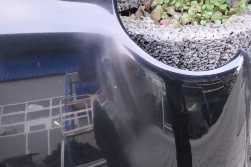 VW Lupo Motorhaube Frontklappe Haube Klappe vorne schwarz L041 (113111)