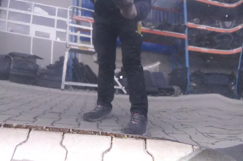 VW Lupo Motorhaube Frontklappe Haube Klappe vorne schwarz L041 (113111)