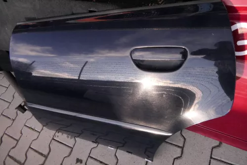 Audi A4 B5 Tür hinten links blau LY5K (Leiste+Griff beachten) Facelift (113386)