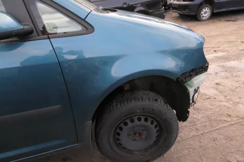 VW Touran 1T Kotflügel vorne rechts grün blau LC5Q 1T0821022A ca.2003-2006 (113394)