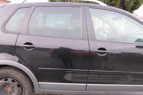 VW Polo 9N 9N3 Cross Tür hinten rechts schwarz LC9Z 4/5-Türer