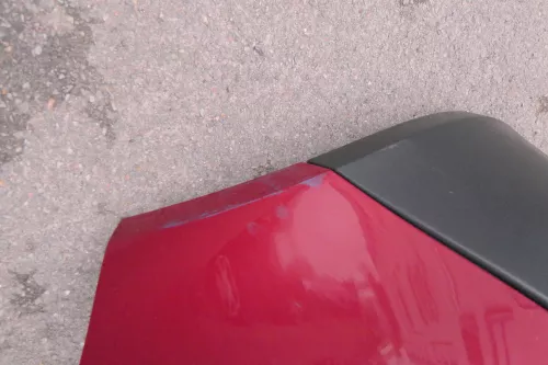 VW Golf 5 1K Limousine Stoßstange hinte Heckstoßstange Stoßfänger rot braun LA3W (113634)