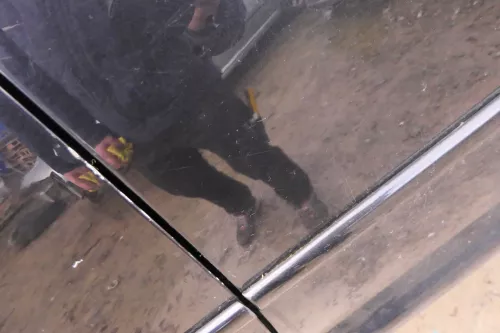 VW Golf 4 Tür vorne links Fahrertür 2/3-Türer schwarz LC9Z - OHNE Anbauteile (113720)