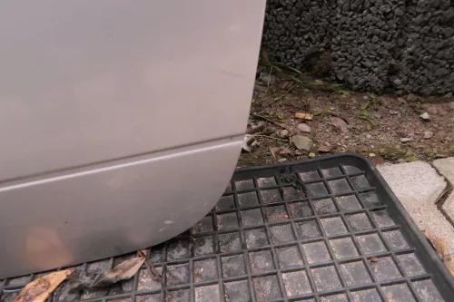 VW Lupo Seat Arosa Tür vorne links Fahrertür silber LS5N ohne Anbauteile (mechan (113774)