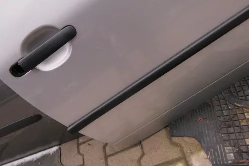 VW Lupo Arosa Tür vorne rechts Beifahrertür silber LS5N ohne Anbauteile (Mechani (113776)