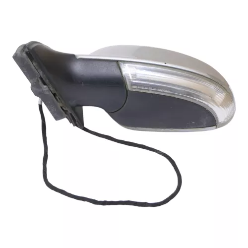 VW Golf Variant elektrischer Spiegel Außenspiegel links mit Blinker silber LA7W (114159)