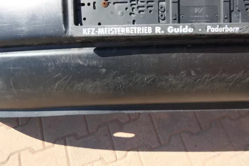 VW T4 kurze Version Stoßstange Frontstoßstange vorne schwarz AC-0 7D0807221 -333 (114429)