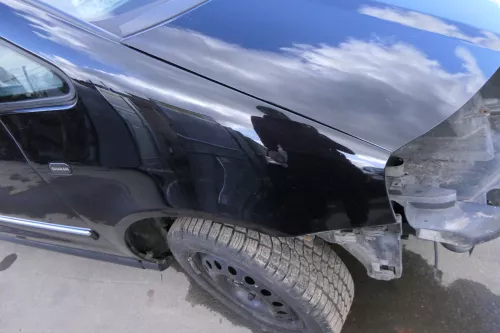 VW Sharan Kotflügel rechts vorne blau LC5M 2000-2009 Facelift (114579)