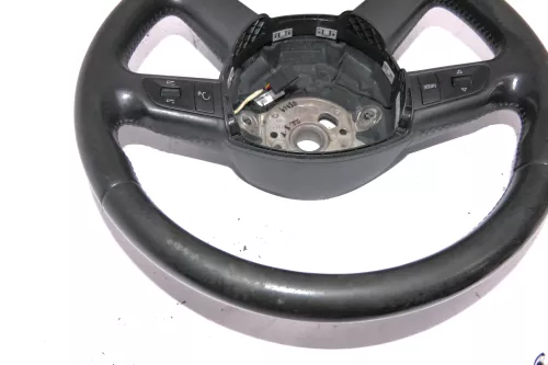 Audi A6 4F A4 8K Lederlenkrad Leder 4 Speichen Multifunktions - ohne Airbag (114730)