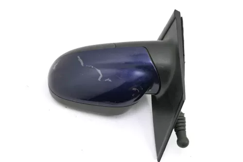 VW Fox 5Z mechanischer manueller Spiegel Außenspiegel links mit Glas blau LB5N (114900)