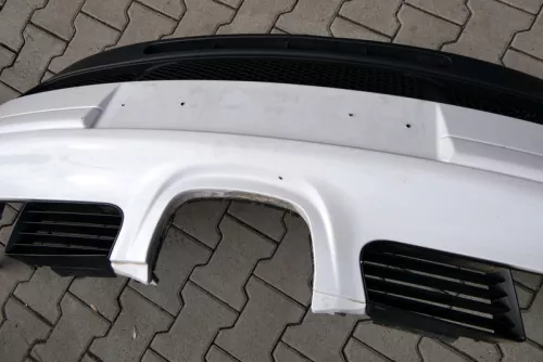 Seat Arosa 6H Stoßstange Frontstoßstange vorne weiß LB9A ab ca. Bj. 2000 (115090)