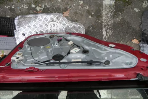 VW Polo 9N 9N3 Tür hinten links 4/5-Türer rot braun LC3X (115115)